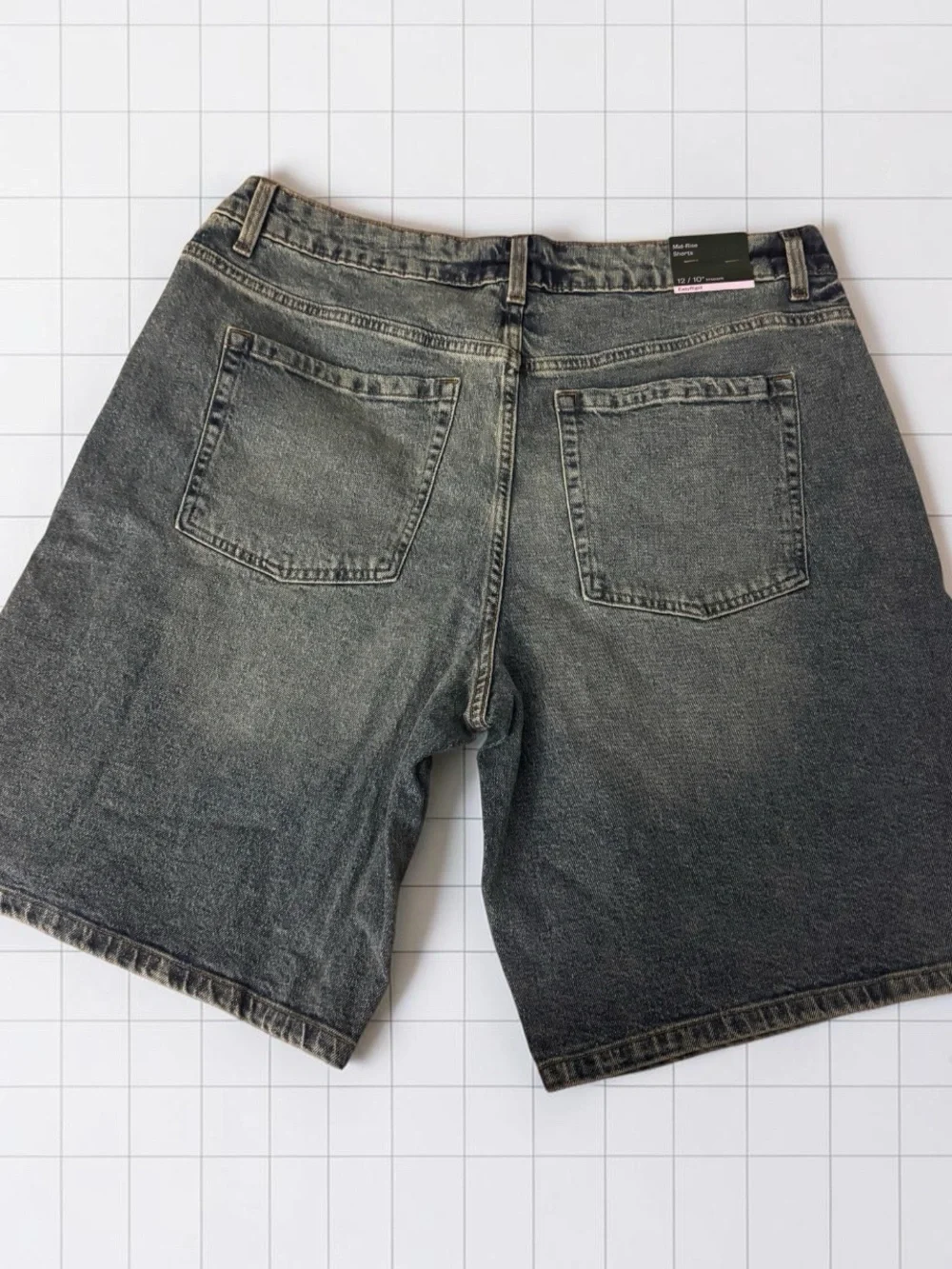 Wild Fable Distressed Denim Shorts — Faded Blue